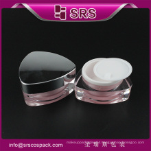 cosmetic packaging supplier,30g 50g acrylic cream jar manufacture